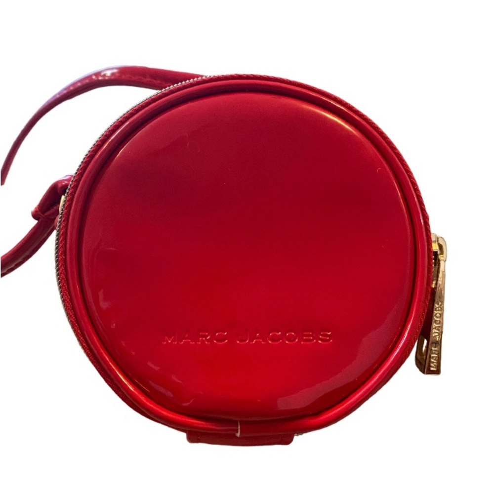 Marc Jacobs cherry red mini round purse by Marc Jacobs beauty